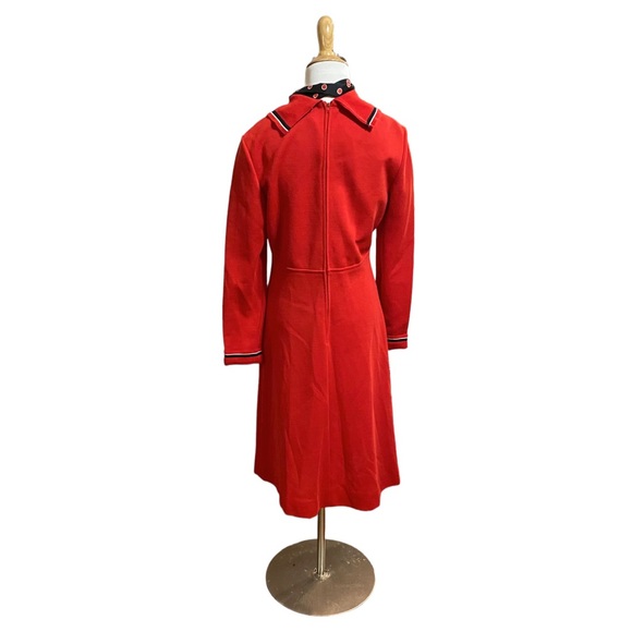 Vintage 1970s R&K Originals Knit Dress - Picture 9 of 10